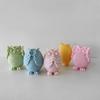 3D Owl Silicone Candle Mold DIY Scented Candle Wax Molds Handmade Plaster Resin Soap Making Craft Mold Desktop Ornament