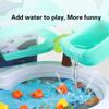 Children's Fishing Toys Music Lighting Maglev Track Fishing Toy Suit Parent-child Interactive Education Study Puzzle Game