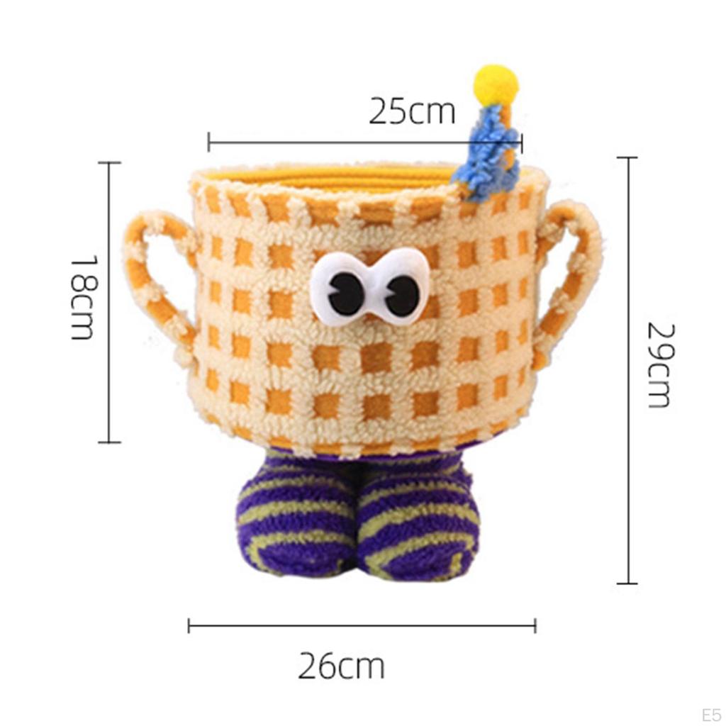 Cartoon Desk Organizer, Farmhouse Basket, Serving Baskets, Snack Containers, Toy Storage Basket for