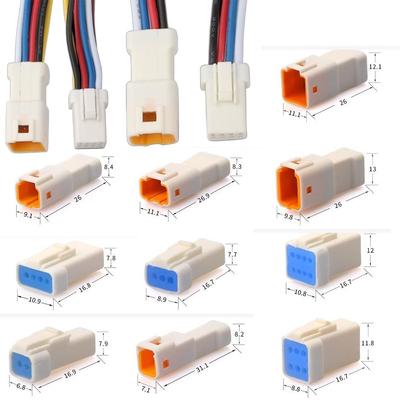 1 Set JST JWPF Male Female Butt Plug Waterproof Male Female Terminal Plug Automotive Waterproof Cable Connector JWPF-VSLE-S
