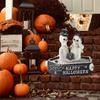 Coffin Skeleton Couple Home Furnishings Gothic Decoration Resin Crafts Funny Atmosphere