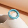 Jewelry Accessories Solid Resin Ring Dopamine Geometric Forefinger Ring  Decoration