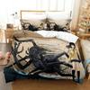 Luxury New 3D Print Anime Mieruko-chan Bedding Set Duvet Cover Bed Set Quilt Cover Pillowcase king Queen Boys Adult Bedding Set