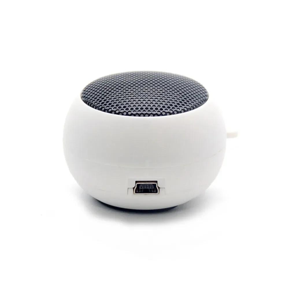 Portable Hamburger Mini Speaker Mp3 Music Loudspeaker Player Outdoor 3.5mm Wired Speaker Sound Box for Phone Tablet Laptop