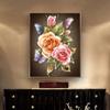 Blumen Schmetterling Rose Harz voller Diy Diamant Malerei Diamant Mosaik Perlenstickerei