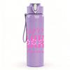 1PC Neuro Sparkly Awareness Graphic,750ml Color Plastic Sports Water Bottle,Leakproof Flip Straw Lid,Suitable for Sports Office Home Use