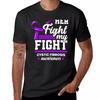 Her Fight Is My Fight Warrior Cystic Fibrosis Awareness T-Shirt Sublime Cute Clothes Tops Men Clothings