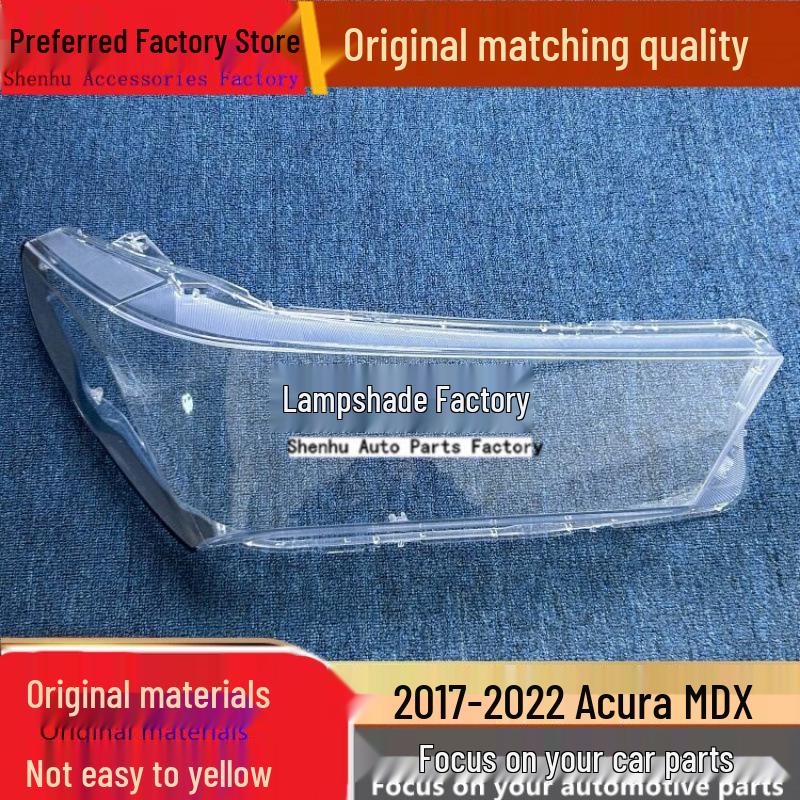 

Acura MDX 17-22 Front Headlight Transparent Replacement Cover Driver s side standard without adhesive
