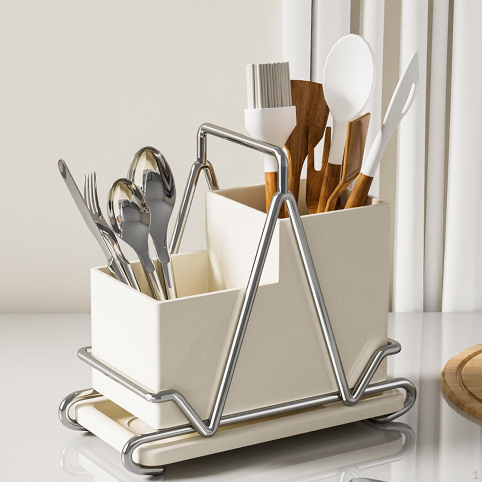 

Подставка для кухонных палочек, Стойка-контейнер для хранения, Сушилка для столовых приборов, Сушка