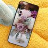 Lavender Peonies Flower Case For Xiaomi 13T 14T 15T 14 15 Ultra 17 Pro Max Cover For POCO F8 F7 X7 Pro F5 F6 X5 X6
