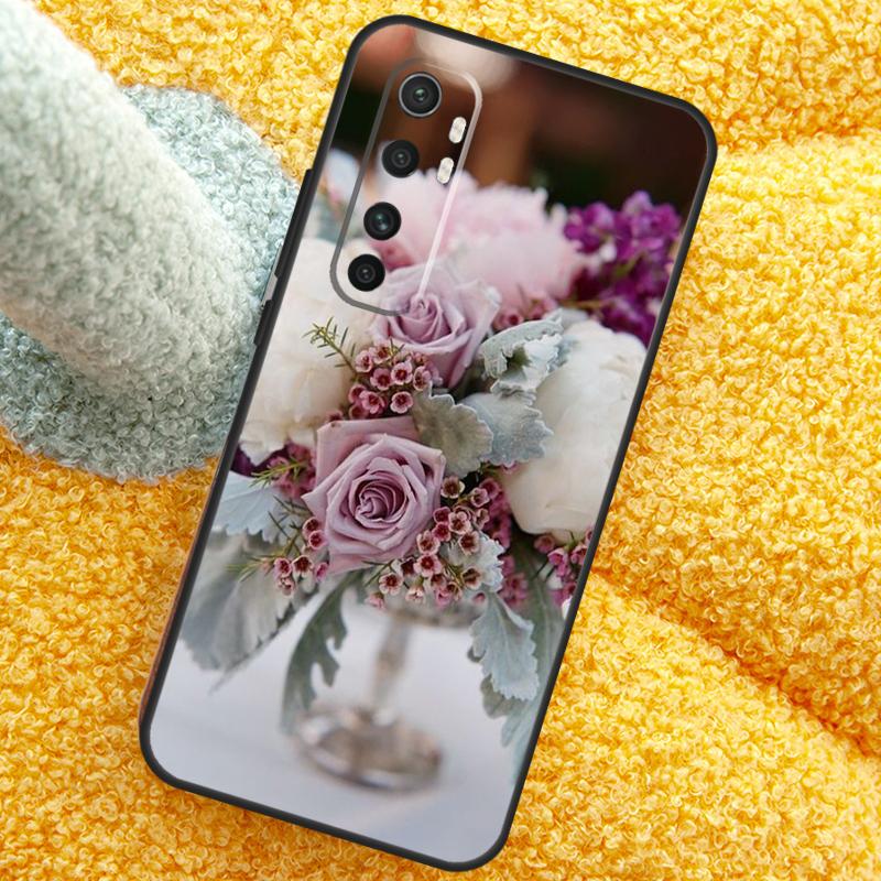 Lavender Peonies Flower Case For Xiaomi 13T 14T 15T 14 15 Ultra 17 Pro Max Cover For POCO F8 F7 X7 Pro F5 F6 X5 X6