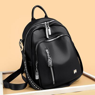 Large-capacity Double-shoulder Bag - Women's Versatile Travel Backpack with Multi-functional Single Shoulder Strap