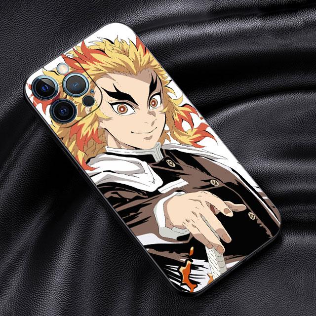 

Мягкий чехол для Apple iPhone 11 13 Pro Max 14 12 Mini 7 8 Plus X XS XR SE 2020 6 6S 5 5S чехол для телефона Funda Demon Slayer Anime Capa iPhone 5 5S SE