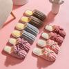 Cotton mop autumn and winter home indoor warm soft bottom wool slippers floor non-slip thick bottom couple wool slippers