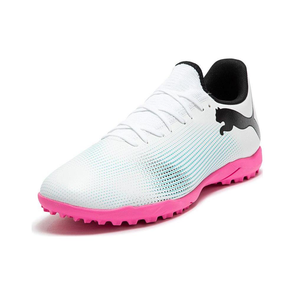 New PUMA Future 7 Play Tt 'White Black Poison Pink' 107726-01