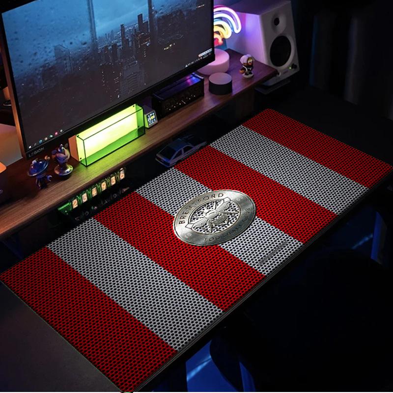 Brent-ford Football Club Crest Mouse Pad, Rubber Base, Mouse Pad for Gamers and Office Use, Gaming Desk , Easy To Clean Mat Christmas Fan Gifts