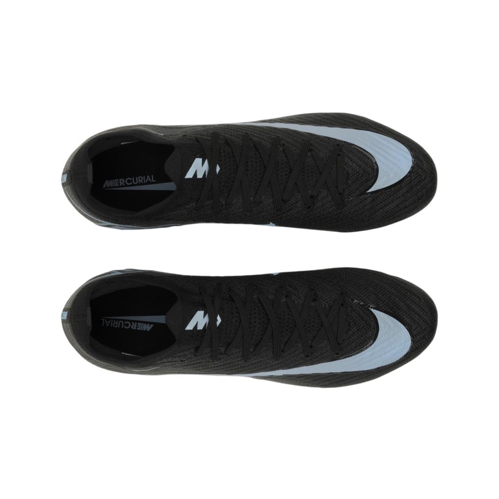 Nike Zoom Mercurial Vapor 16 Elite FG 2025 Shadow Pack Unisex Sneaker Schwarz Eisblau FQ1457-001