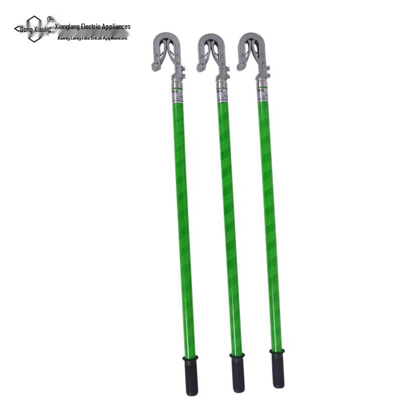 Portable High-Voltage Grounding Rod Set