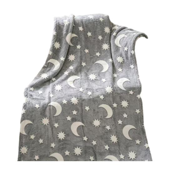 Nap Blanket Double-Sided Thickened Lightweight with Flannel Blanket Anti-Static 70x100 cm B