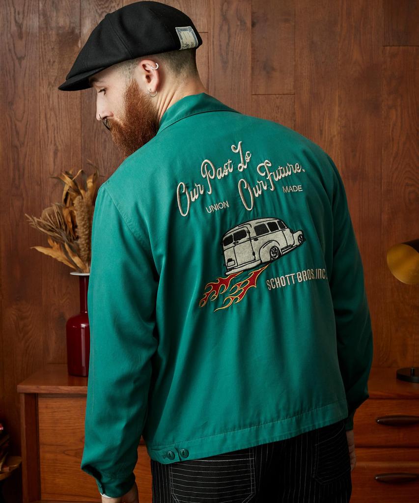 VIETNAM JACKET OUR FEATHER IS OUR PAST Vietnam Jacket Our Feather Is Our Past XL 140 Green [Schott] Men's 782-4252007