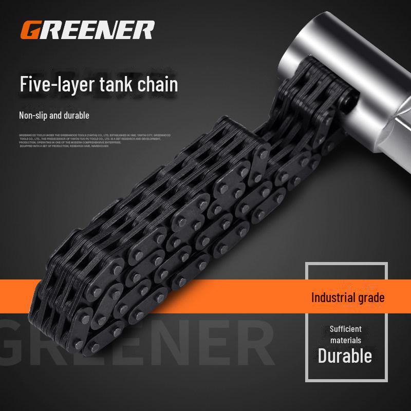 Ключ ланцюговий трилапий Green Forest для масляного фільтра