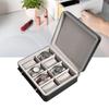 Watch Box Organizer 2/8/12 Slot Watch Case for Men Women Luxury Watch Display Showcase Leather Jewelry Storage Holder