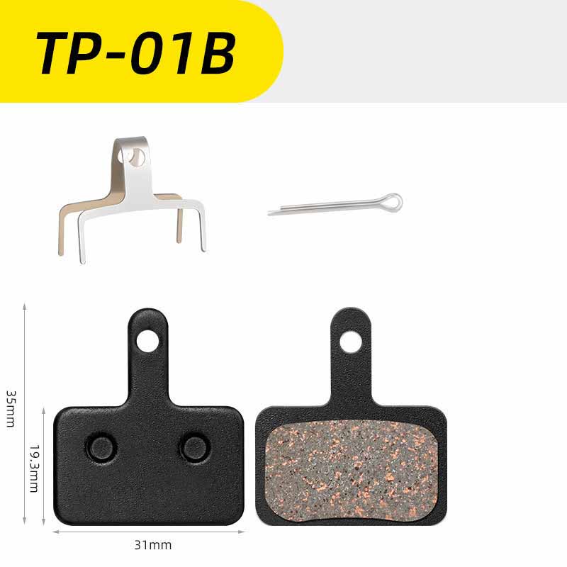 

Brake Pads, Semi- Friction for Mountain, Road, and E-Bikes, Bagged Brake Pads for Smooth and Reliable Stopping One Size