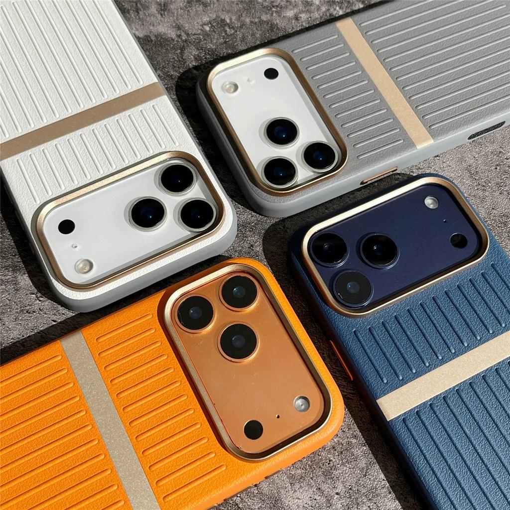 Luggage Magnetic Series Protective Case for iPhone 17 Pro Max with Apple 16 AI Button & Full Coverage