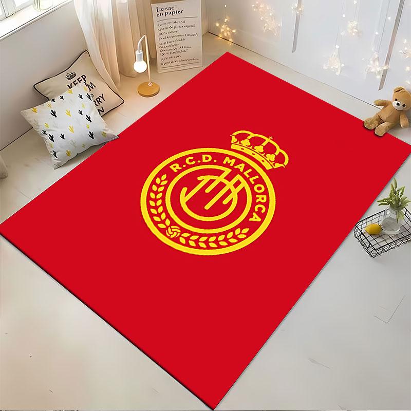 R.C.D. Mallorca Red Carpet suitable as a non-slip mat for the living room or bedroom sofa