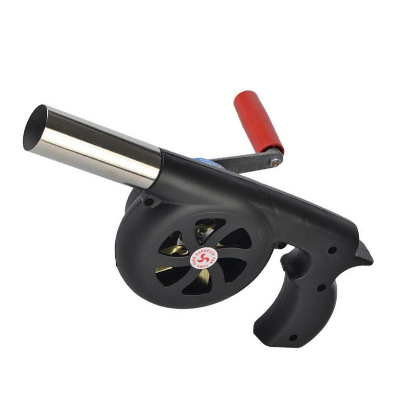 Outdoor Cooking barbecue blower Portable Hand Crank Fan Air Blower Grill Picnic Camping Stove Accessories Barbecue Tools