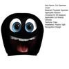 Skull Car Headrest Covers Spooky Print Auto Seat Head Rest