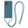 For Samsung Galaxy A23 4G/A23 5G (Global versjon) Etui Gummibelagt Telefondeksel med Lang Lanyard