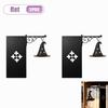 1-5PCS Ghost Bookshelf Lantern Vintage Mini Reading Lamp Resin Hanging Shelf Light for Library Cozy Halloween Display