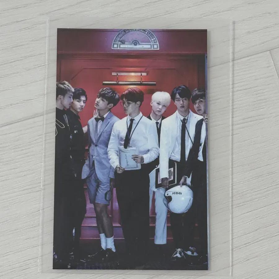 

BTS Bts Darewell Лимитированная фотокарточка группы для первого раза