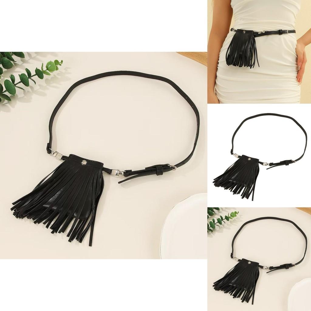 Style Riveted Leather Belt With Alloy Buckle For Streetwear And Casual Wear