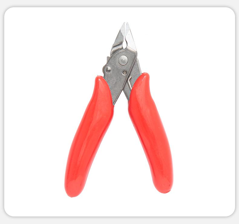 3.5-inch Angled Cutting Stainless Steel Wire Pliers for DIY