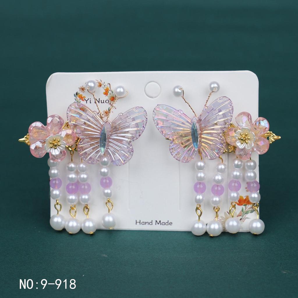 Children's Hanfu Hair Accessories: Ancient Style Hairpins & Clips