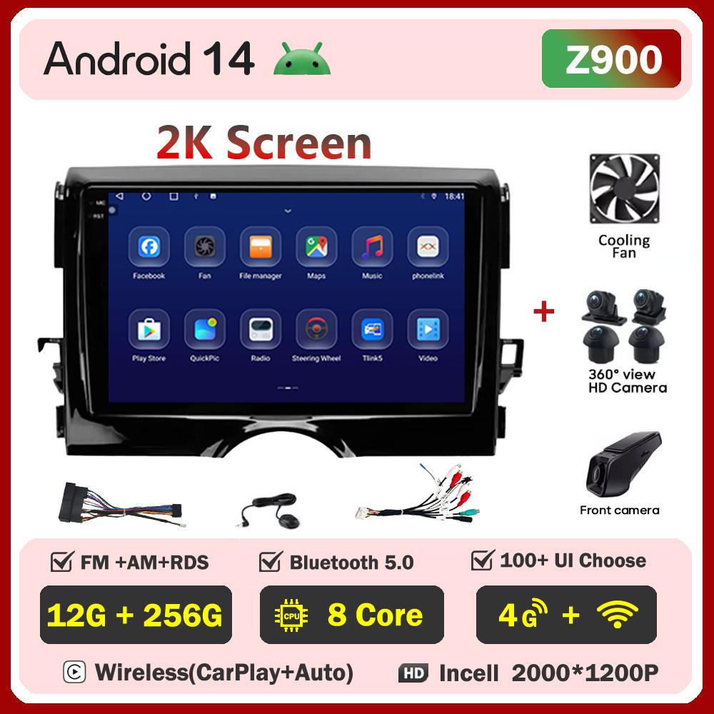 For Toyota Mark X X130 2 II 2009 2010 2011 - 2019 Car Radio Player Car Carplay Screen Autoradio Mirror Link Car Intelligent Syst