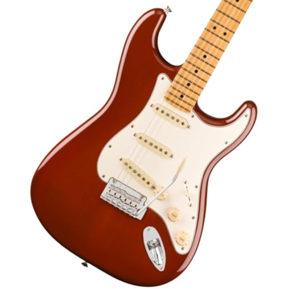Fender Electric Guitar Player II Stratocaster®, Maple Fingerboard, Transparent Mocha Burst with S...
