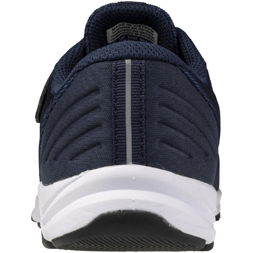 Mizuno Junior Speed Studs 4-Belt Lightweight Sports Shoes Navy 22.0 Cm 2E Unisex Kids