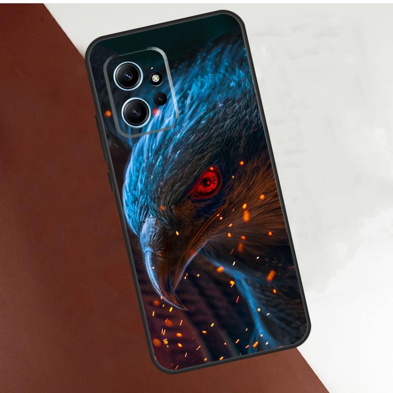 Eagle Hawk Bird Animal Case For Xiaomi Redmi Note 14 10 11 12 13 15 Pro Plus Cover For Redmi 15 14C 12C 10C 13C 15C
