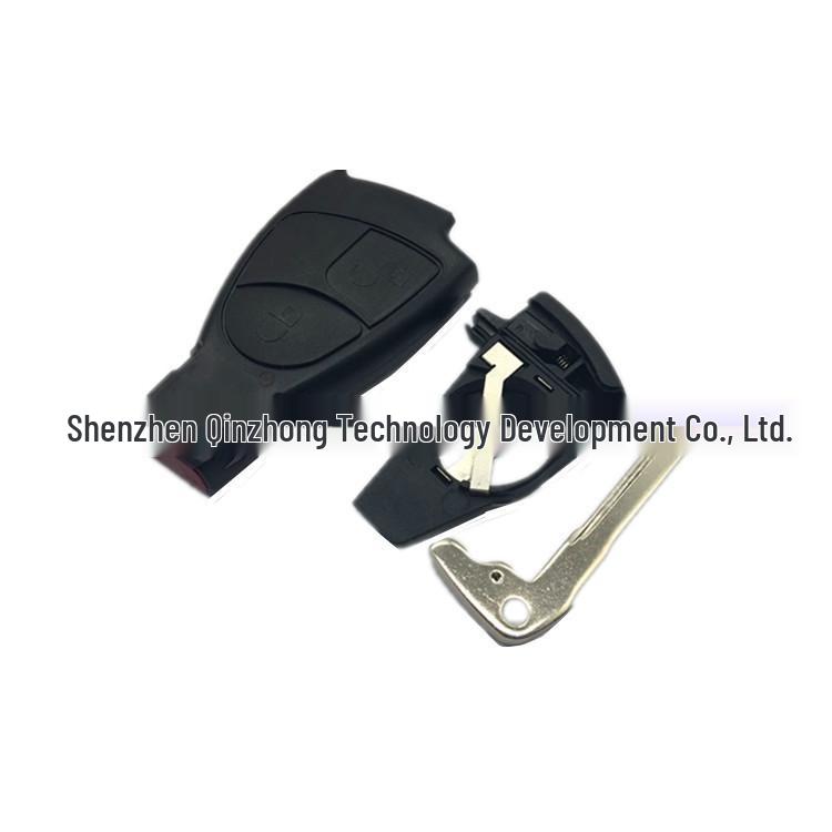 Mercedes-Benz 2-Button Smart Key (Black, 433 MHz Frequency)