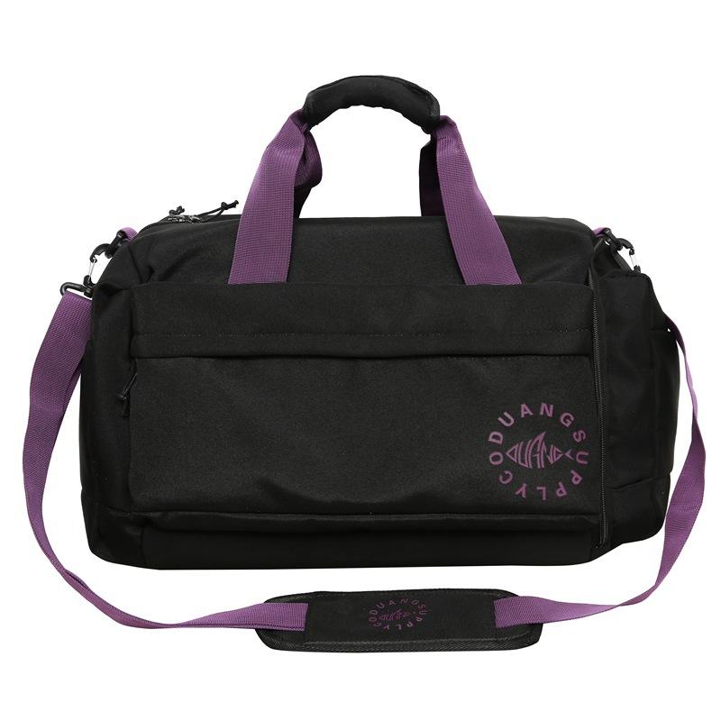 

Couple Style Fitness Bags, Fashionable and Trendy Large Capacity Travel Hand Luggage Bags, Seasonal Clothing Storage Bags чёрный