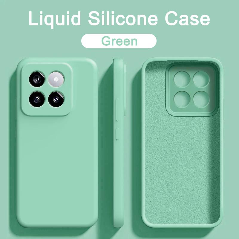 For Poco F6 F5 M6 X6 Pro Phone Case Square Liquid Silicone Cases For Poco X5 F1 F2 M3 M4 X4 X3 F3 F4 GT F6 Pro Shockproof Cover