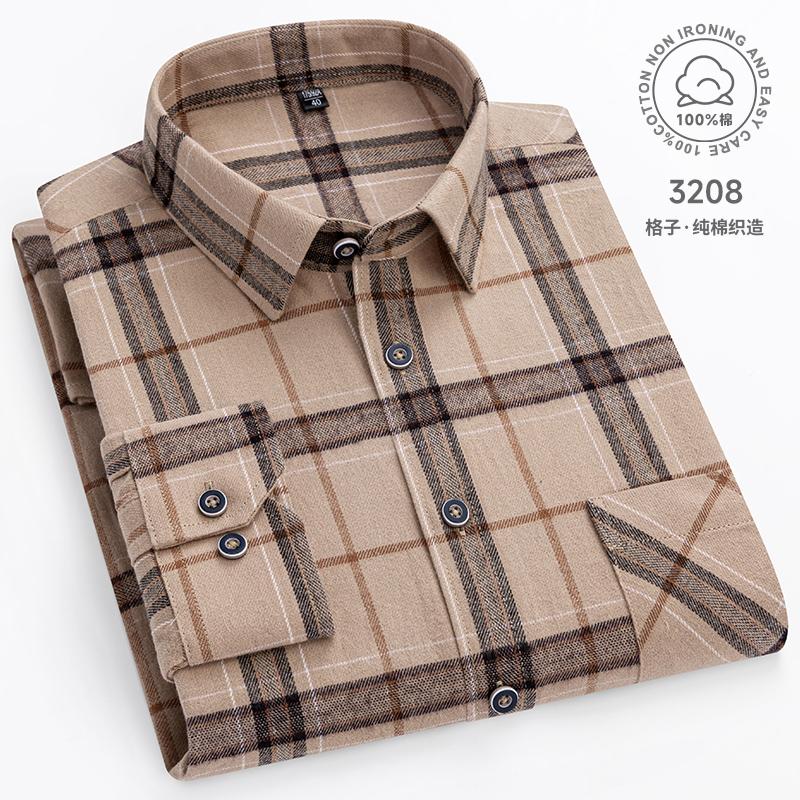 Baumwolle Kariert Lässige Langarmhemden Für Herren M-11XL Übergröße Winter Warm Flanell Schicke Kleidung Business Smart Dress Shirts Top