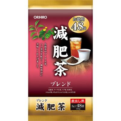 Orihiro Plundry Economy Weight Loss Tea 48 Bags Year-round Health Tea Year-round