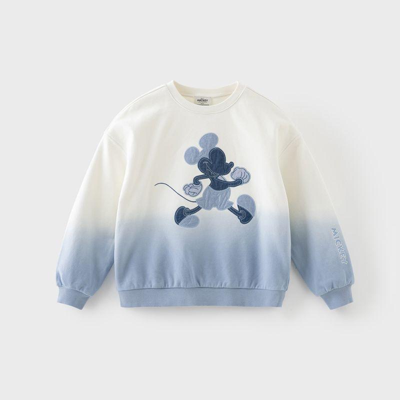 Disney Ip David Bella Kidsren s Sweatshirt Boys  New Gradient Pullover Medium and Large Kidsren s 2026 Spring Top Blue Gradient Color [Ready in Stock] 120