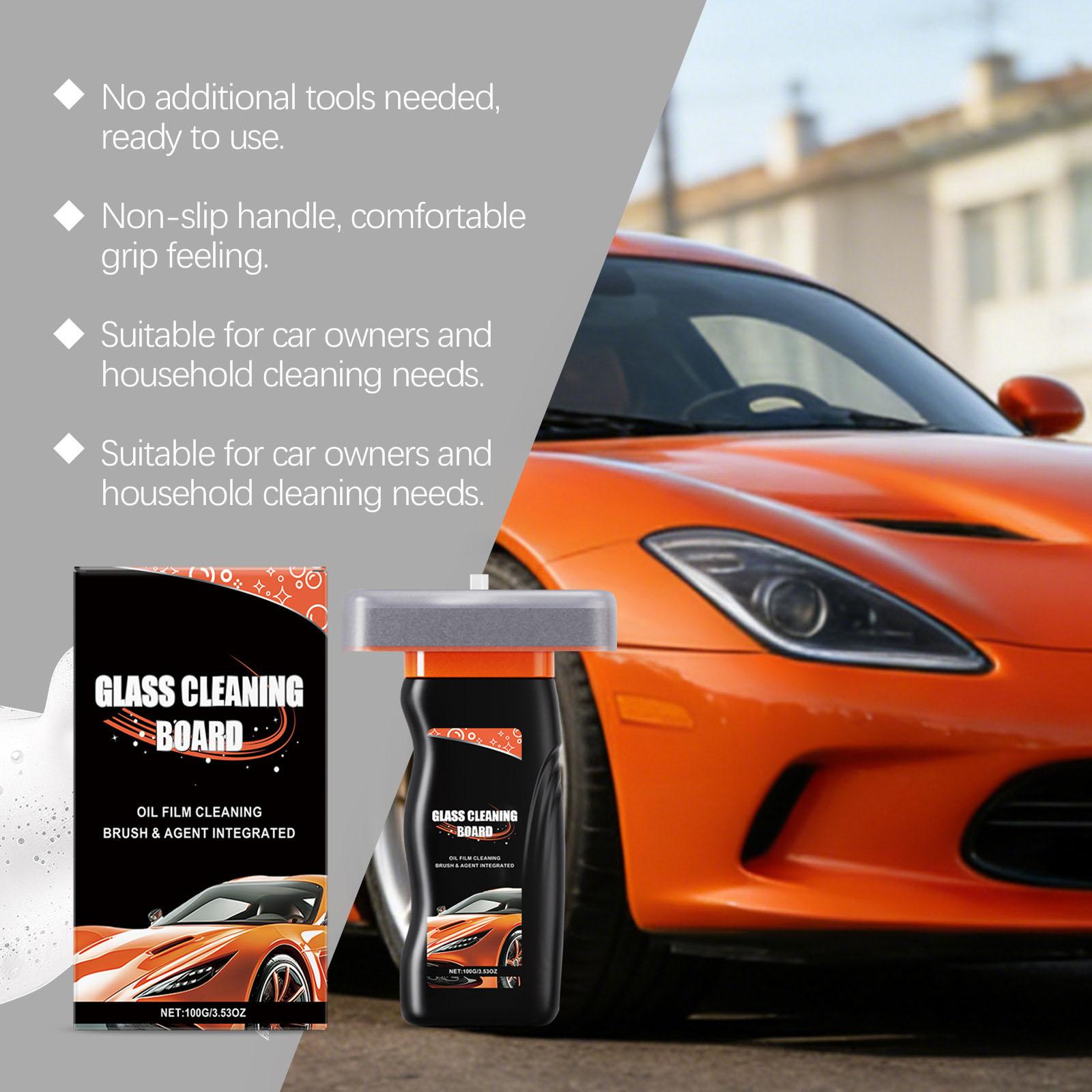 

Glass Cleaning Board, Decontamination For Car Window Glass, Suitable For Various Types Of Glass Surfaces One Size