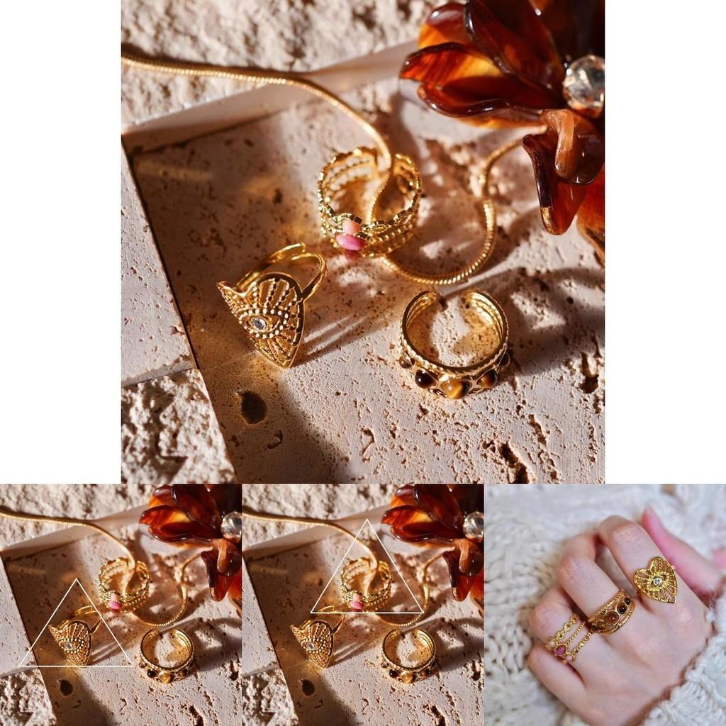 Chic Adjustable Open Finger Ring For Women Featuring Unique Geometric Design And Stylish Copper Material