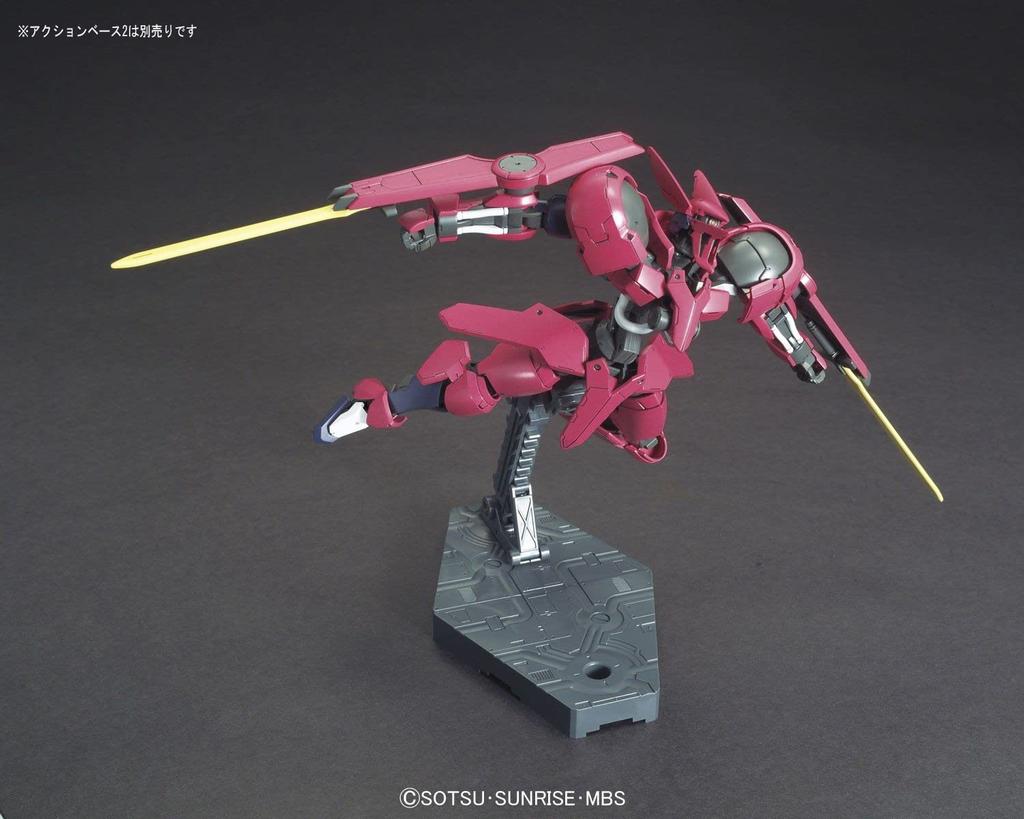 HG Mobile Suit Gundam Orphans Grimgerde Plastikmodell im Maßstab Iron-Blooded 1/144, farbcodiert